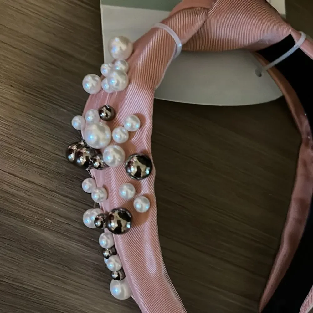 FASHION PEARL CHAIN HEADBAND